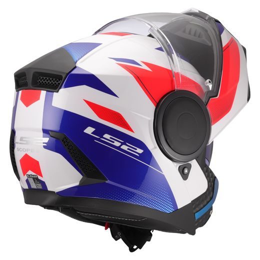 LS2 HELMETS LS2 FF902 SCOPE II DURIA WHITE BLUE RED-06