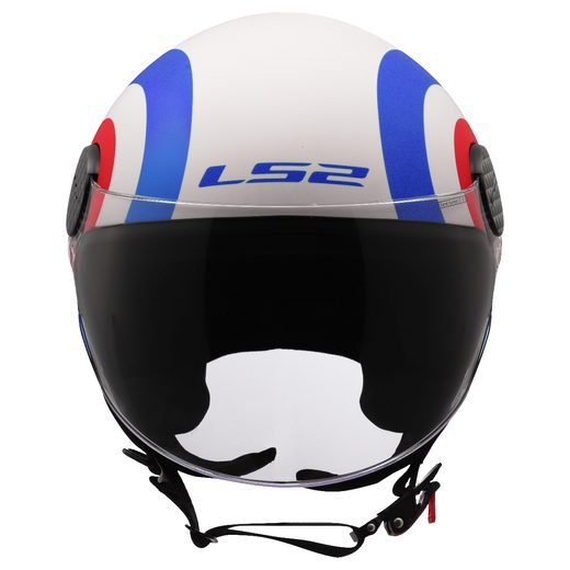 LS2 HELMETS LS2 OF558 SPHERE LUX II URBY WHITE BLUE RED-06