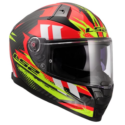 LS2 HELMETS LS2 FF811 VECTOR II C TANTIC RED H-V YELLOW-06