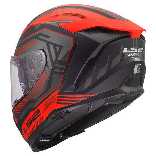 LS2 HELMETS LS2 FF817 CHALLENGER II DRAVIX RED