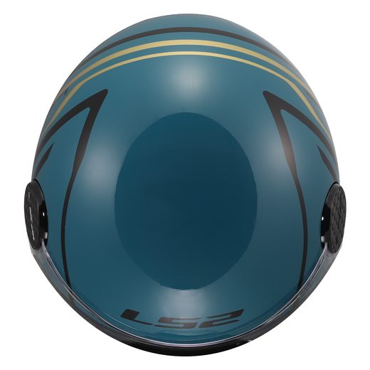 LS2 HELMETS LS2 OF558 SPHERE LUX II MINIM BLUE TEAL-06