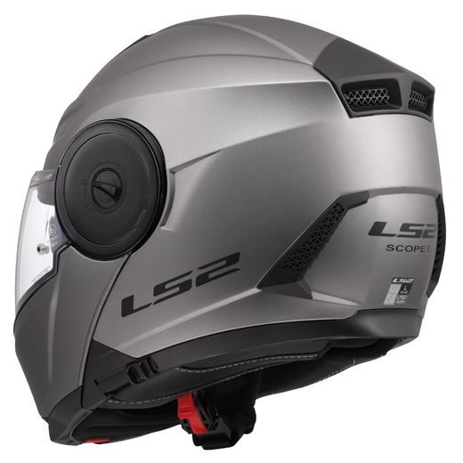 LS2 HELMETS LS2 FF902 SCOPE II SOLID MATT TITANIUM-06