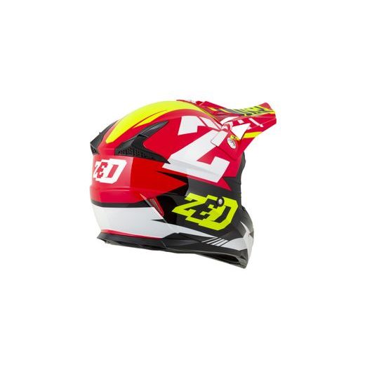 ZED PŘILBA DĚTSKÁ X1.9D TARGA RED/YELLOW FLUO/BLACK/WHITE