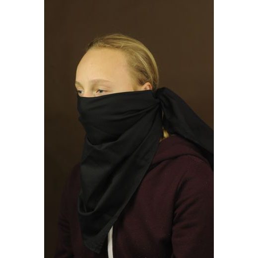 BIKERSMODE ŠÁTEK BAVLNA ČERNÝ