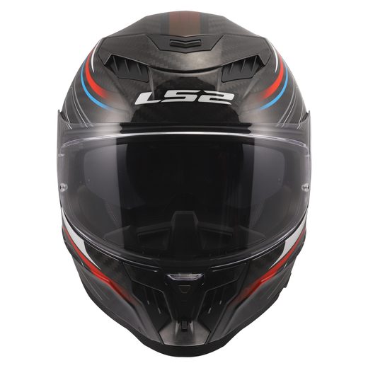 LS2 HELMETS LS2 FF807 DRAGON SUBIC WHITE BLUE RED