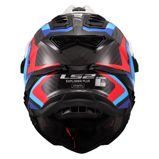 LS2 HELMETS LS2 MX701 EXPLORER C FRONTIER II WHITE BLUE-06