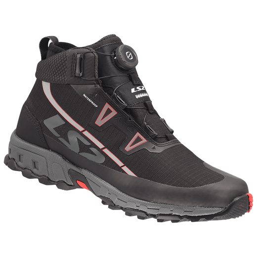 LS2 HELMETS LS2 TREKKER MAN BOOTS WP BLACK