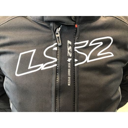 LS2 BUNDA GATE LADY BLACK/DARK GREY