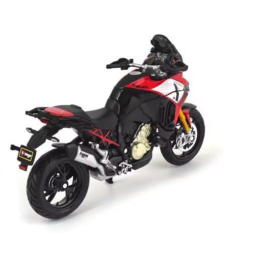BBURAGO DUCATI MULTISTRADA V4 1:18 BLACK / RED