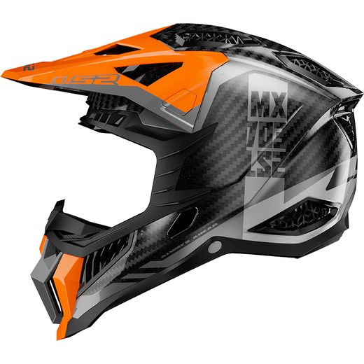 LS2 HELMETS LS2 MX703 C X-FORCE VICTORY TITANIUM ORANGE-06