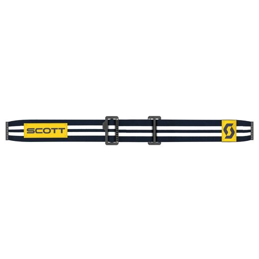 SCOTT BRÝLE 89X ERA BLUE/WHITE/YELLOW (PLEXI:CHROME)