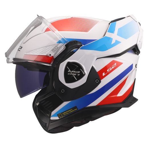 LS2 HELMETS LS2 FF901 ADVANT X NOVA WHITE BLUE RED-06