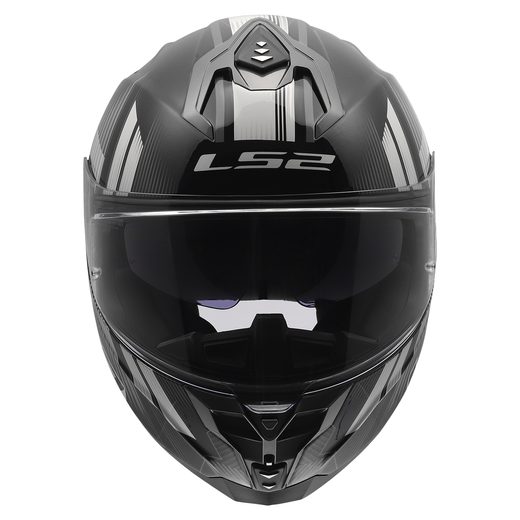 LS2 HELMETS LS2 FF817 CHALLENGER II NITRO BLACK GREY