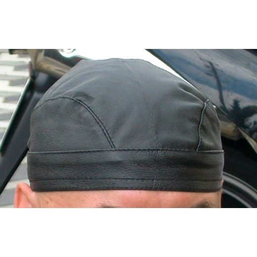 BIKERSMODE ŠÁTEK NA HLAVU KOŽENÝ HARLEY