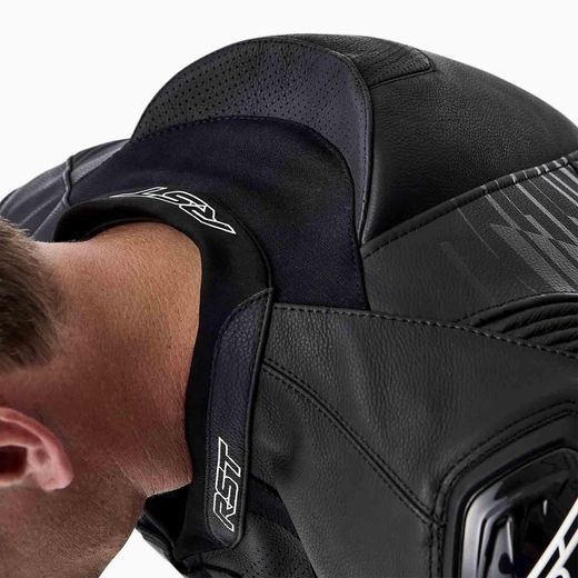 RST BUNDA 3635 TRACTECH EVO D3O LEATHER BLACK/WHITE
