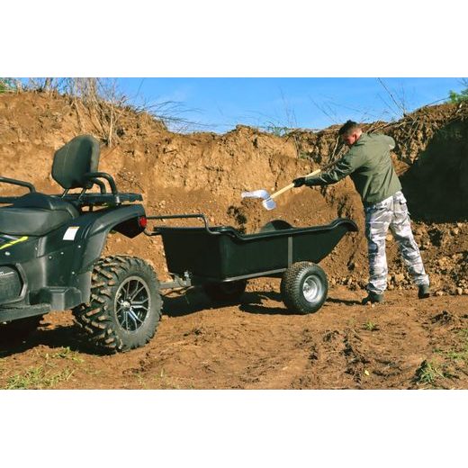 SHARK ACCESSORIES SHARK GARDEN 680, VOZÍK ZA ČTYŘKOLKU, ČERNÝ