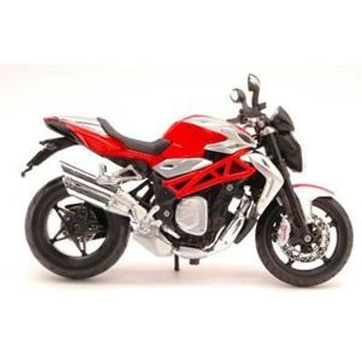 MAISTO MV AGUSTA BRUTALE 1090 RR RED/WHITE 1:12