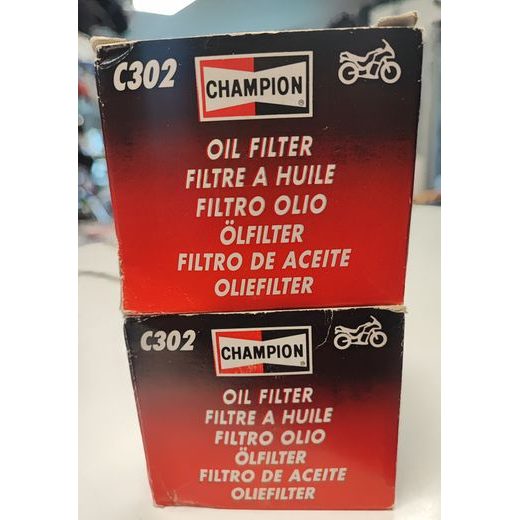 OLEJOVÝ FILTR CHAMPION C302 / HF153 - STARÉ BALENÍ