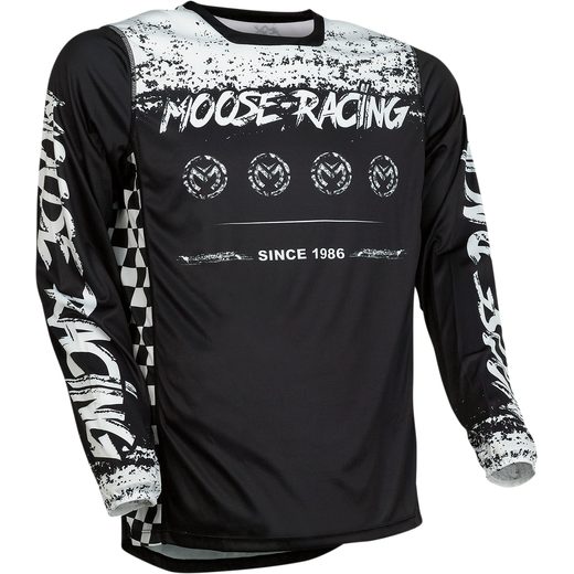 MOOSE RACING DRES M1 BLACK/WHITE