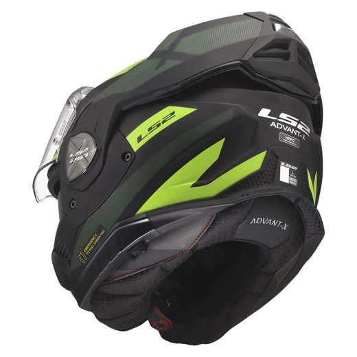 LS2 HELMETS LS2 FF901 ADVANT X NOVA MATT BLACK H-V YELLOW-06