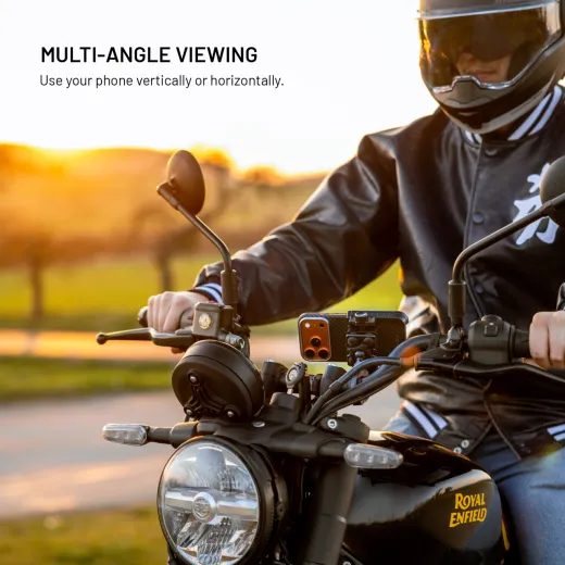 FIXED DRŽÁK MOBILNÍHO TELEFONU NA MOTORKU A KOLO BIKEE ANTI-SHOCK S ANTIVIBRAČNÍM MODULEM