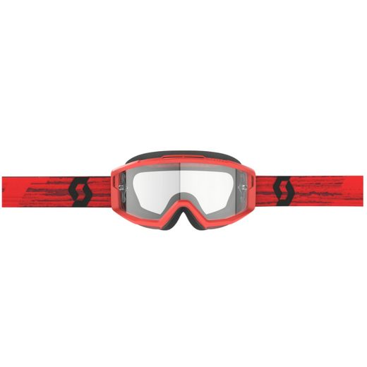SCOTT BRÝLE SPLIT 2022 OTG RED (PLEXI: CLEAR)
