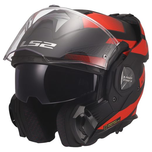 LS2 HELMETS LS2 FF901 ADVANT X NOVA BLACK RED-06