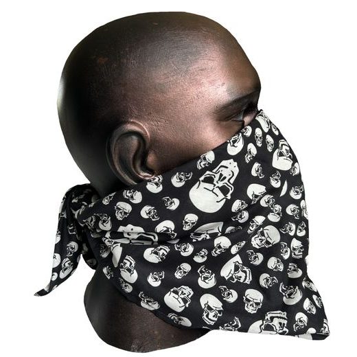 BIKERSMODE ŠÁTEK BAVLNA MALÉ LEBKY