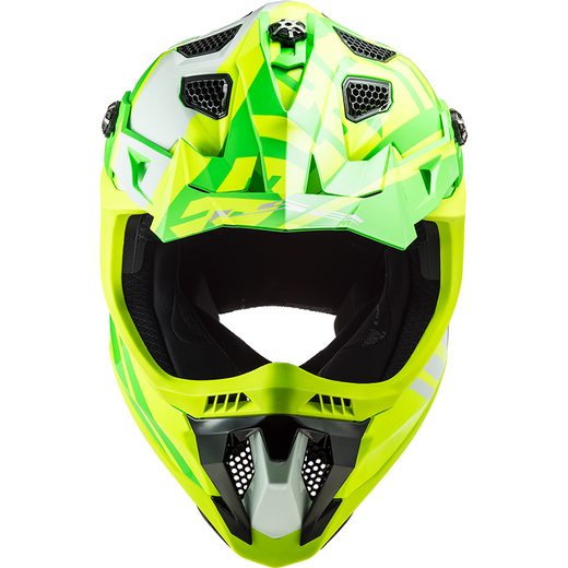 LS2 HELMETS LS2 MX700 SUBVERTER GAMMAX GL.H-V YELLOW GREEN
