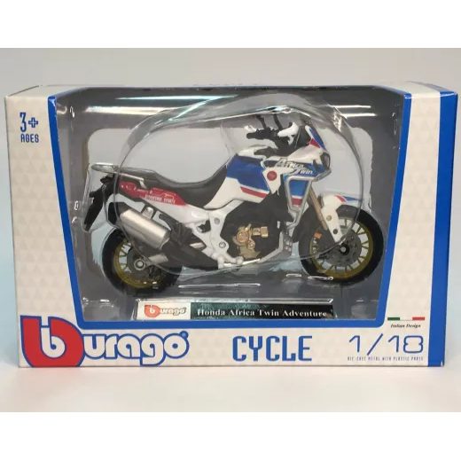 BBURAGO HONDA AFRICA TWIN ADVENTURE 1:18