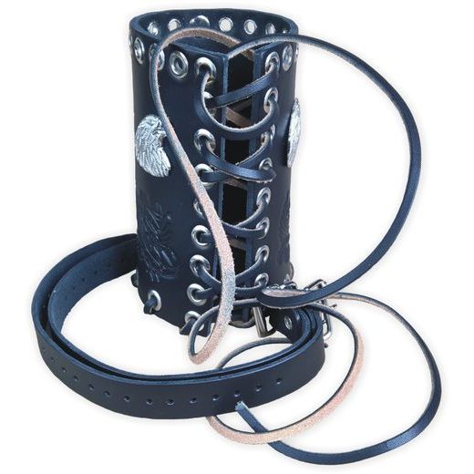 BIKERSMODE DRŽÁK NÁPOJE BMAXI KOŽENÝ ORLÍ HLAVA