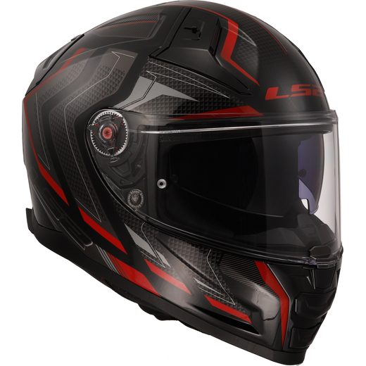 LS2 HELMETS LS2 FF811 VECTOR II ALIZER BLACK RED-06