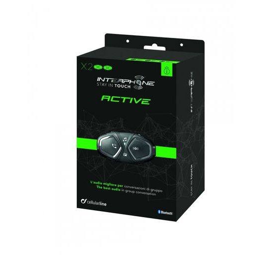 INTERPHONE KOMUNIKAČNÍ SADA ACTIVE TWIN PACK