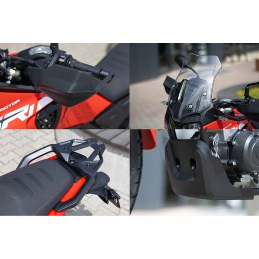 QJ MOTOR SRT 125 DX EURO 5+ RED REZERVACE