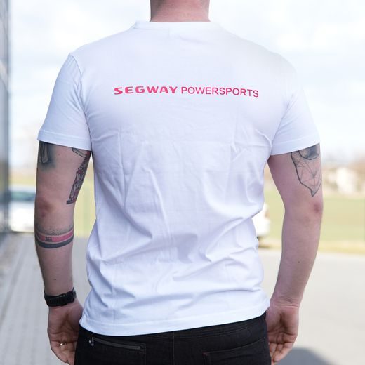 SEGWAY SEGWAY POWERSPORTS WHITE MEN T-SHIRT