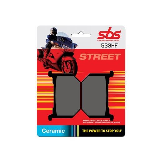 SBS- BRZDOVÉ DESTIČKY 533HF