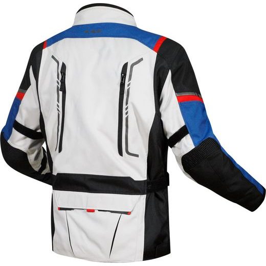 LS2 HELMETS LS2 NARVIK MAN JACKET BLUE BLACK GREY RED