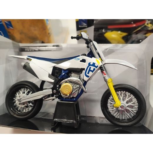 NEWRAY HUSQVARNA FS450 WHITE/BLUE 1:12
