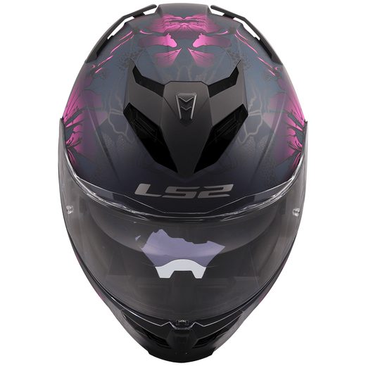 LS2 HELMETS LS2 FF818 STORM III BURST BLACK PINK
