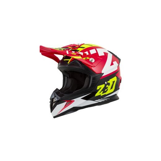 ZED PŘILBA X1.9 TARGA RED/FLUO YELLOW/BLACK/WHITE