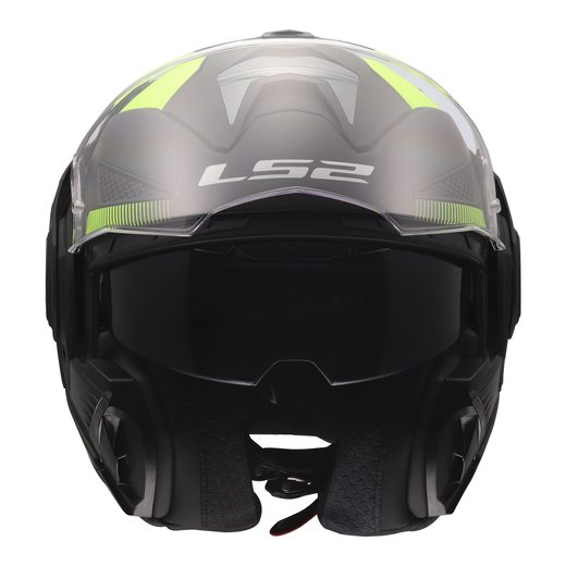 LS2 HELMETS LS2 FF901 ADVANT X NOVA MATT BLACK H-V YELLOW-06