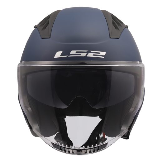LS2 HELMETS LS2 OF600 COPTER II SOLID MATT NAVY BLUE-06