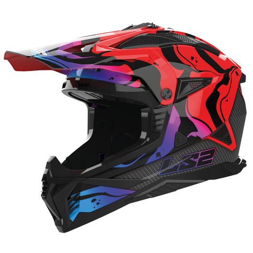LS2 HELMETS LS2 MX708 FAST II WASH RED-06