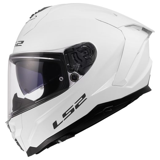 LS2 HELMETS LS2 FF817 CHALLENGER II SOLID WHITE