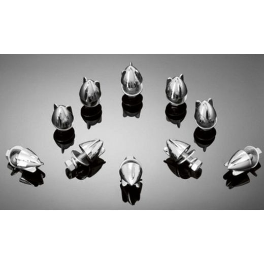 HIGHWAY HAWK ŠROUB M6 - KULKA S KŘÍDLY CHROM 1KS