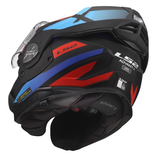 LS2 HELMETS LS2 FF901 ADVANT X NOVA MATT BLACK RED BLUE-06