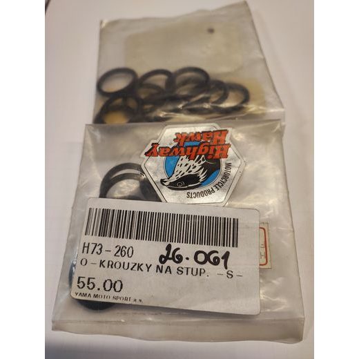 HIGHWAY HAWK NÁHRADNÍ KROUŽKY NA STUPAČKY, PEDÁLY H73-260 SADA 10KS