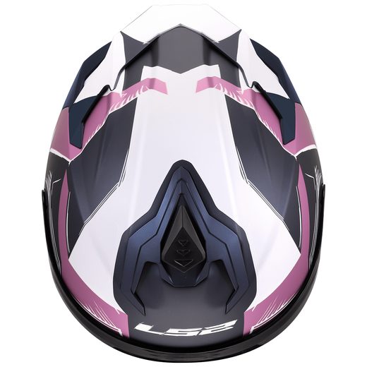 LS2 HELMETS LS2 FF817 CHALLENGER II FLAMAN LAVENDER