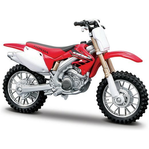 BBURAGO HONDA CRF 450R RED/WHITE/BLACK 1:18
