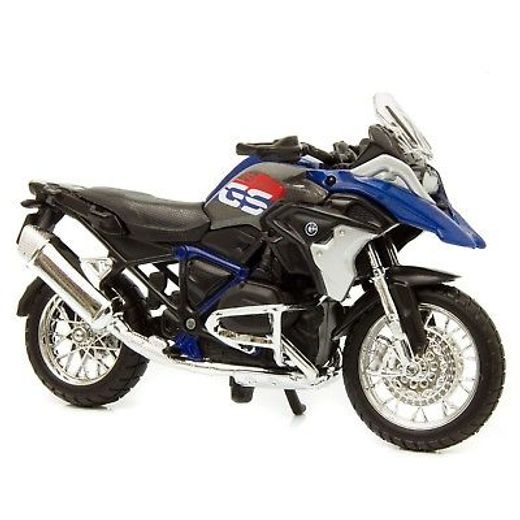 MAISTO BMW R 1200 GS 2017 BLUE/WHITE/RED 1:18
